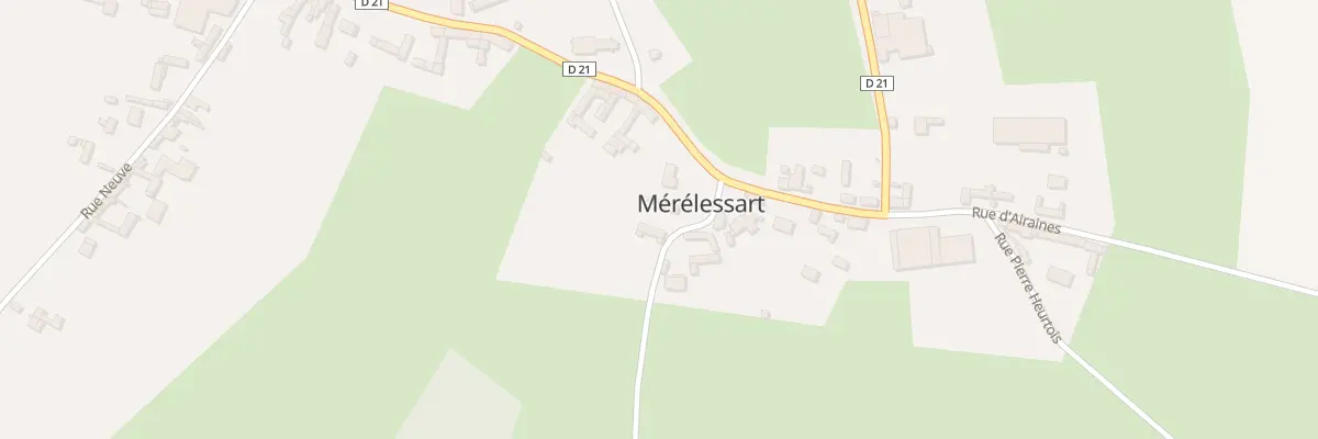 Plan du 50 Pl du Onze Novembre à Mérélessart