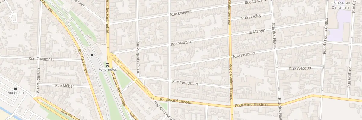 Plan du 3 Rue Pearson à Calais