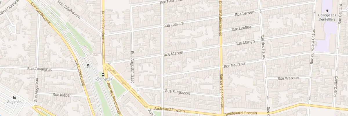 Plan du 44 Rue Martyn à Calais