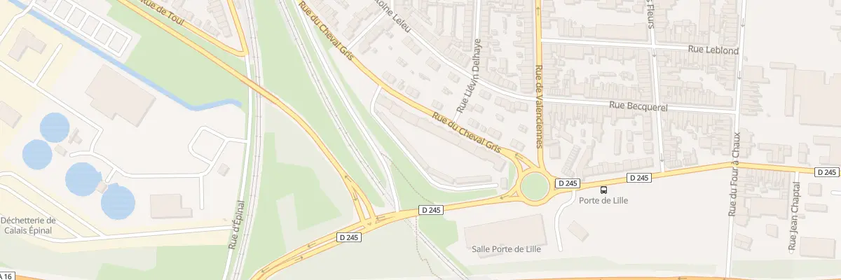 Plan du 26 Rue du Cheval Gris à Calais