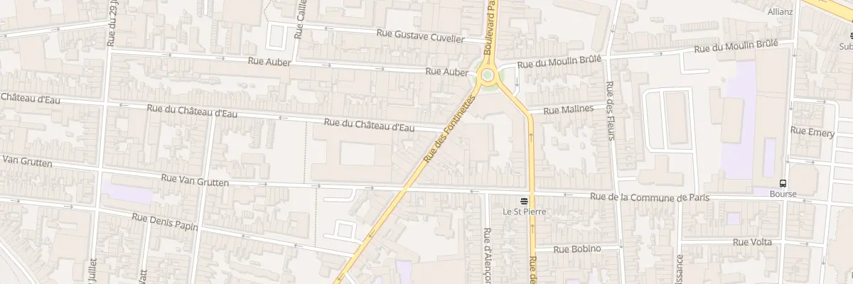 Plan du 20 Rue des Fontinettes à Calais