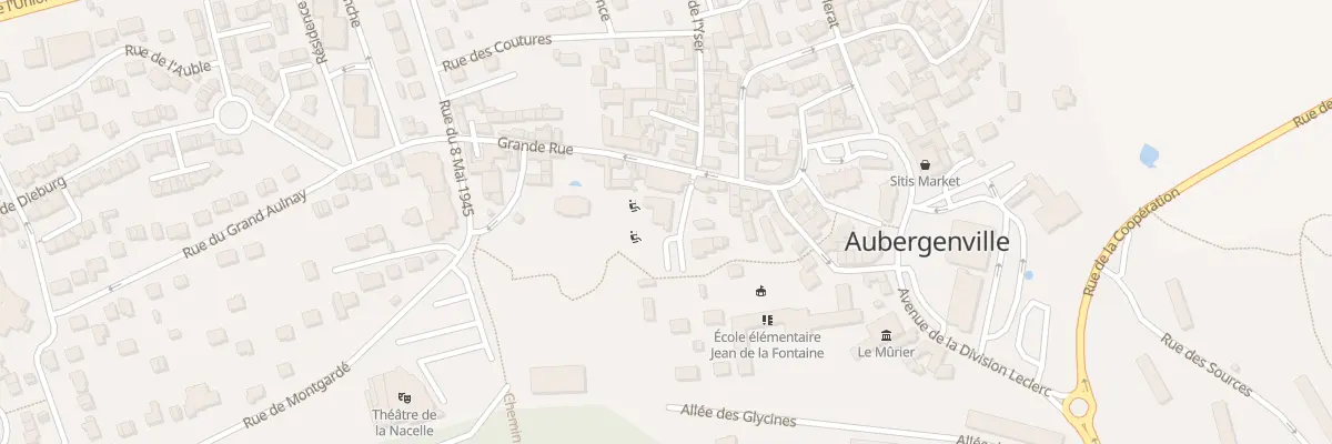 Plan du 21 Grande Rue à Aubergenville