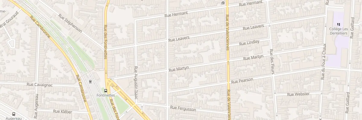 Plan du 51 Rue Martyn à Calais
