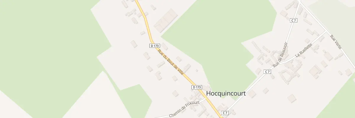 Plan du 4 Rue du Bout de la Ville Hocqui à Hallencourt