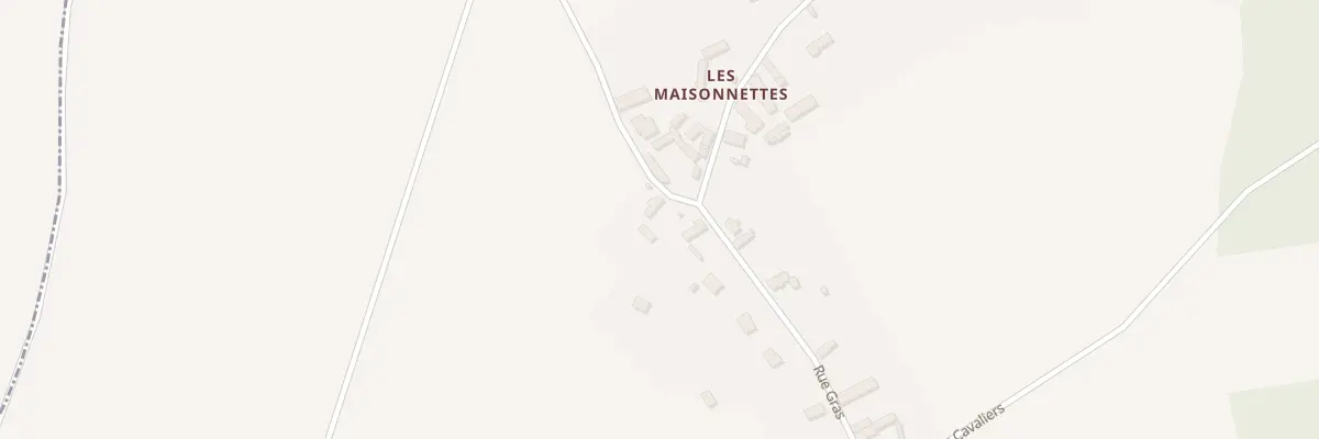 Plan du 25 Rue Gras au Vaumain