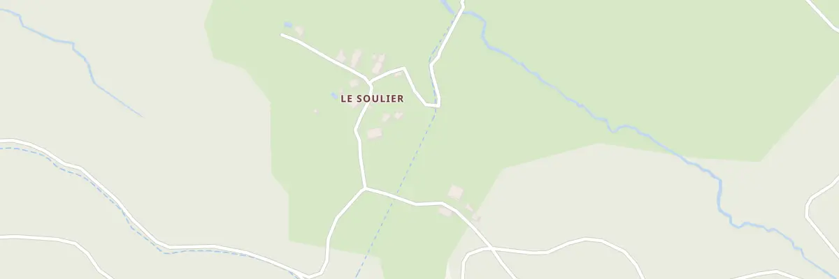 Plan du 10 Le Soulier à Corrèze
