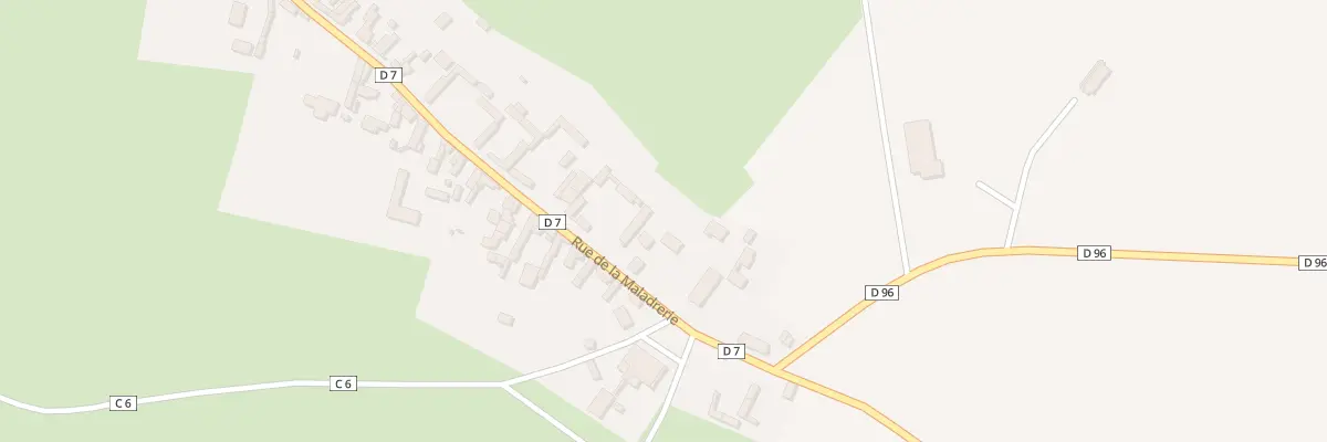 Plan du 42 Rue de la Maladrerie à Feuquières
