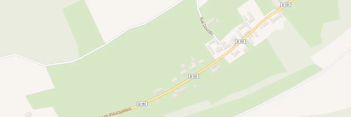 Plan du 28A Rte d’Hucqueliers Ham Toutenda à Alette