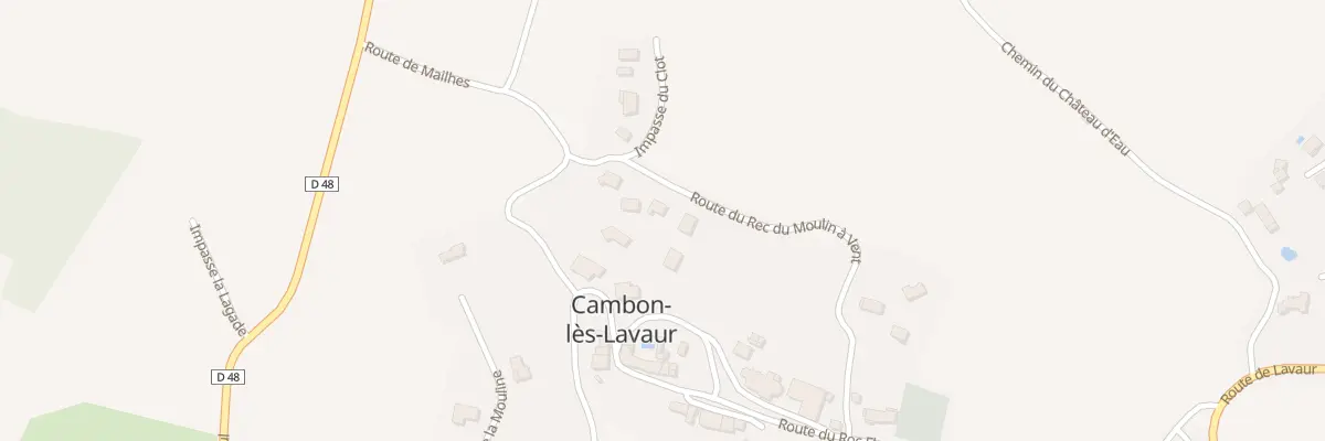 Plan du 5135 Cambon Village à Cambon-lès-Lavaur