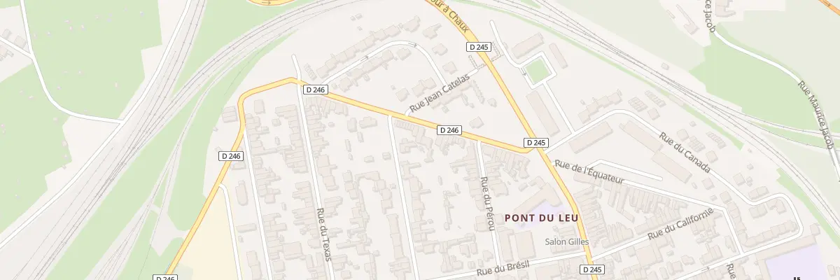Plan du 28 Che des Régniers à Calais