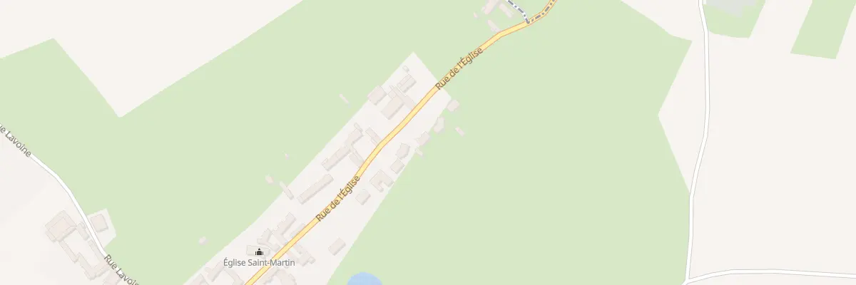 Plan du 316 Rue de l’Eglise à Saulchoy