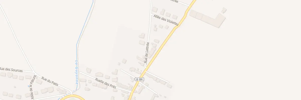 Plan du 16 Gr Grande Rue à Mareil-le-Guyon