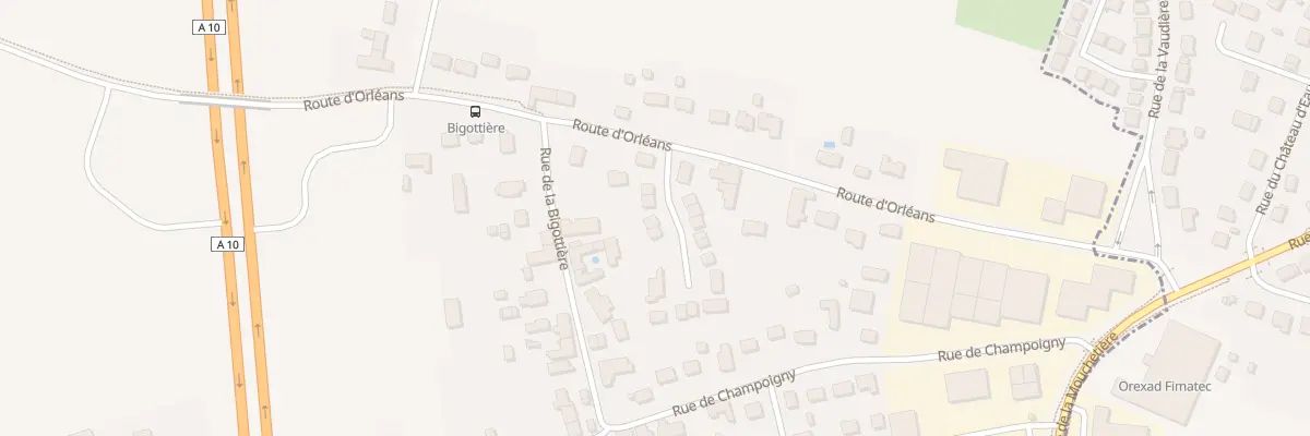 Plan du 144C Rte d’Orleans à Ingré
