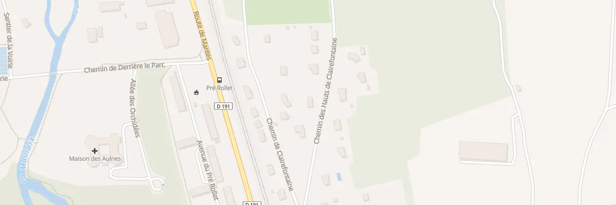 Plan du 5510 Les Pinottes à Maule