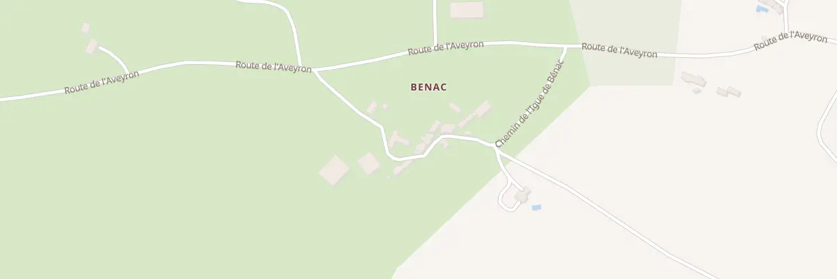 Plan du 5088 Benac à Puylagarde