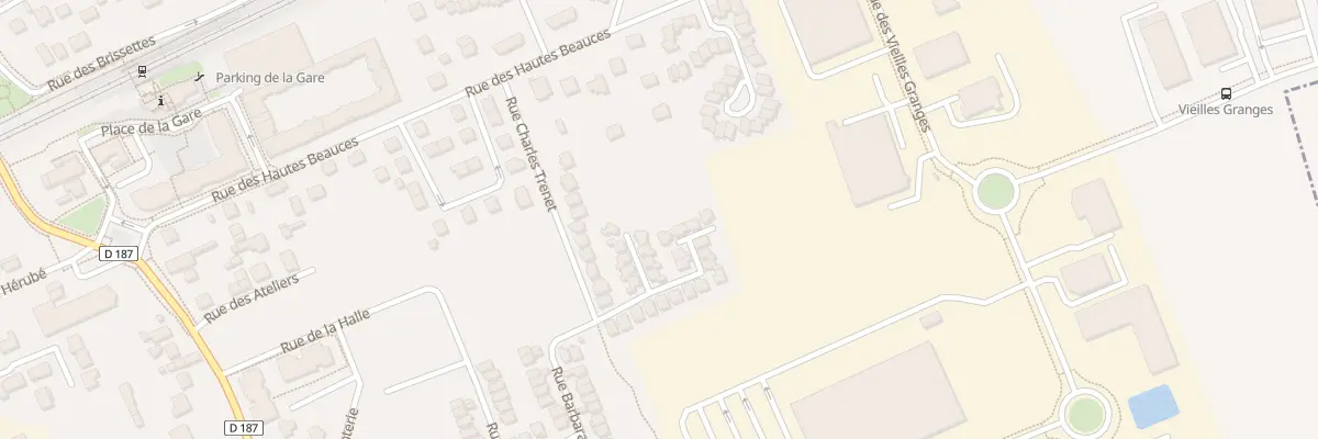 Plan du 16 Rue Yves Montand à Aubergenville