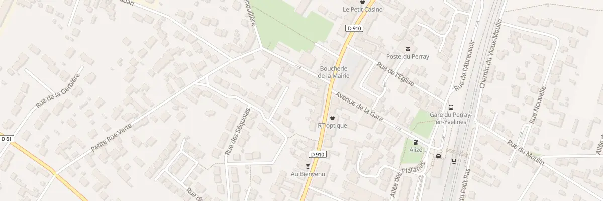 Plan du 8 Rue de Chartres au Perray-en-Yvelines