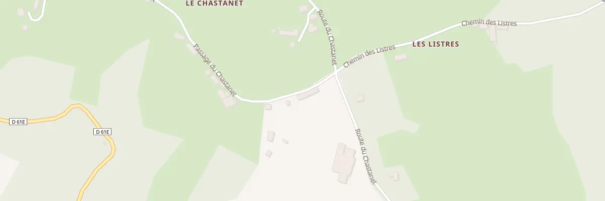 Plan du 5167 Le Chastanet à Saint-Martial-de-Gimel