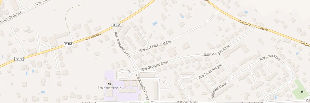 Plan du 8 Rue du Château d’Eau à Biars-sur-Cère