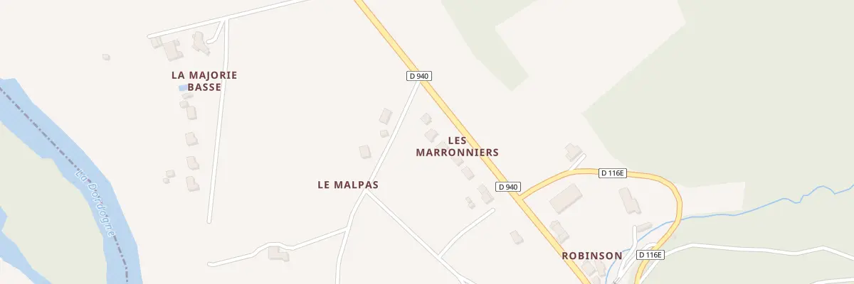 Plan du 5076 Les Marronniers à Altillac