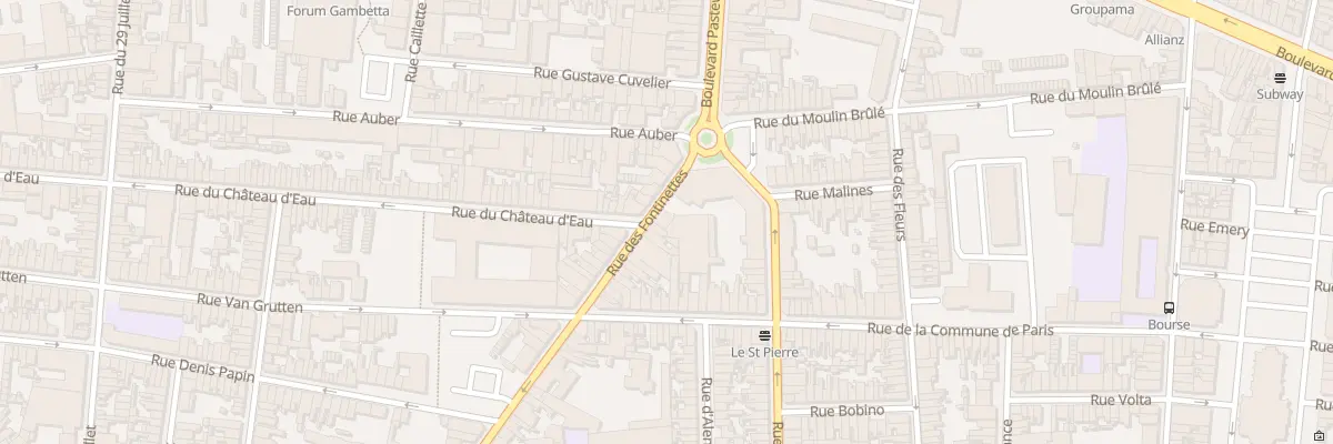 Plan du 7 Rue des Fontinettes à Calais