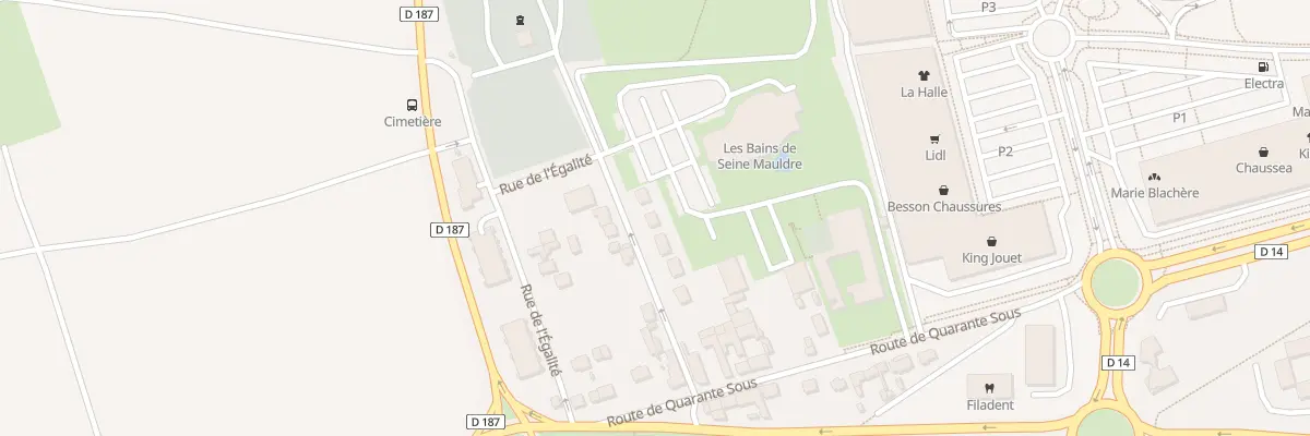 Plan du 7 Rue de l’Egalité à Aubergenville
