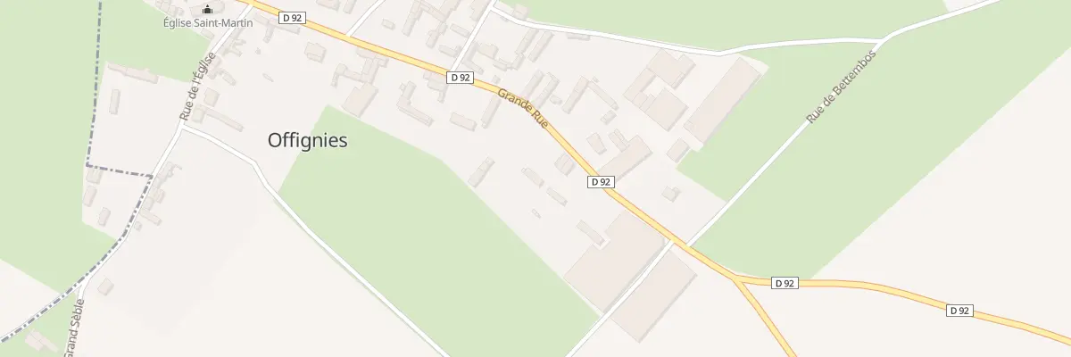 Plan du 108 Gr Grande Rue à Offignies