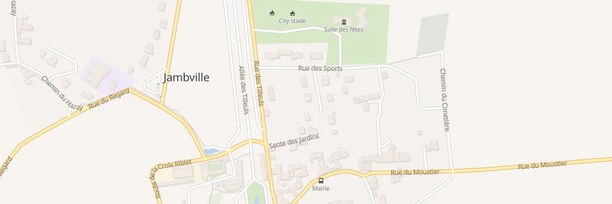 Plan du 4 Imp des Sablons à Jambville