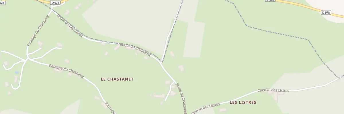 Plan du 5265 Les Places à Saint-Martial-de-Gimel