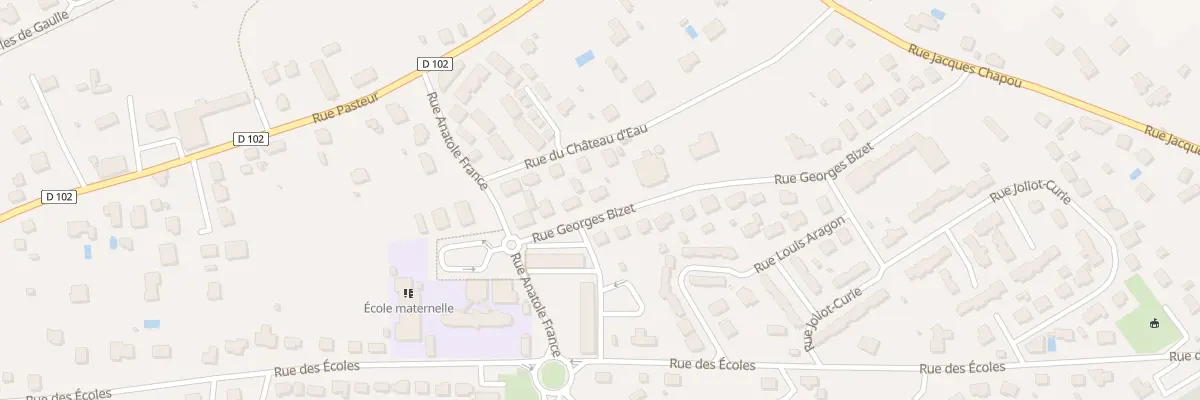 Plan du 7 Rue Georges Bizet à Biars-sur-Cère