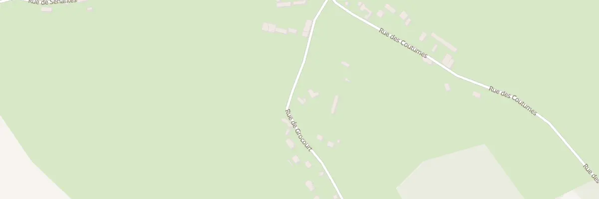 Plan du 3 Rue de Grocourt à Wambez