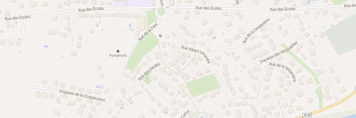 Plan du 1 Rue des Genets à Biars-sur-Cère