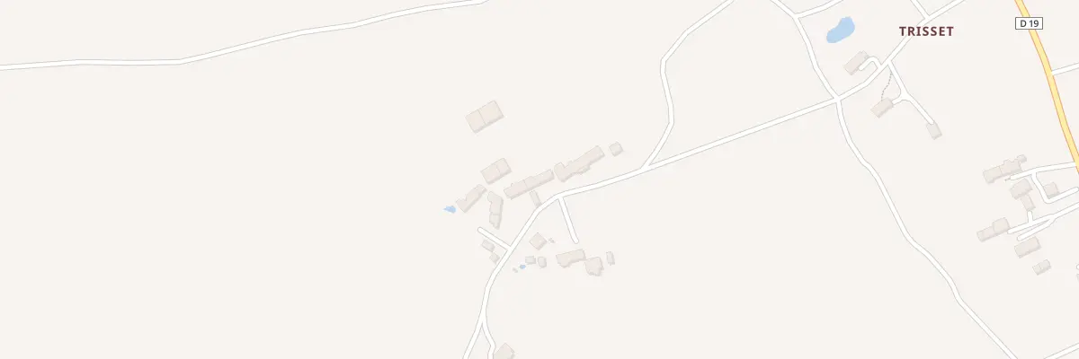 Plan du 8 Trisset à Tranzault