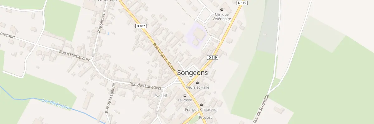 Plan du 19 Pl de la Halle à Songeons