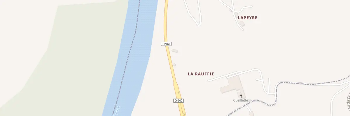 Plan du 5123 La Raufie à Altillac