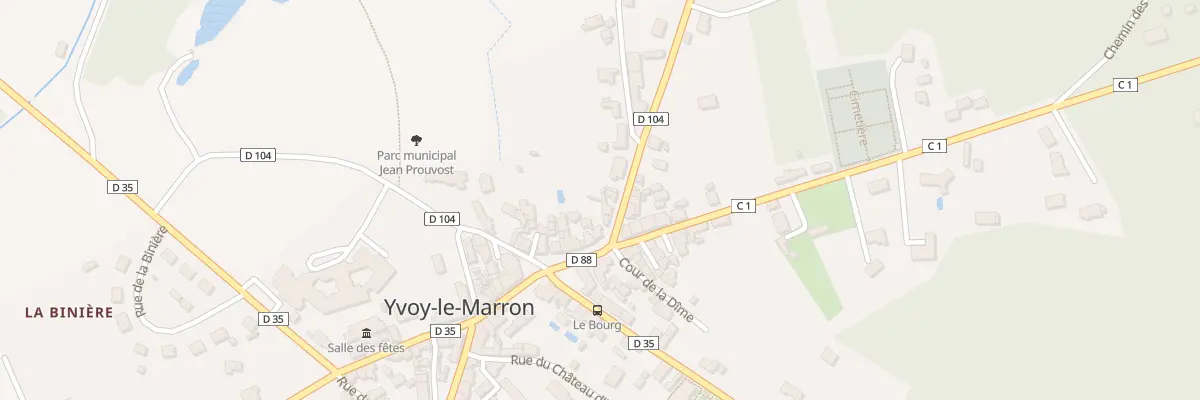 Plan du 2 Gr Grande Rue à Yvoy-le-Marron