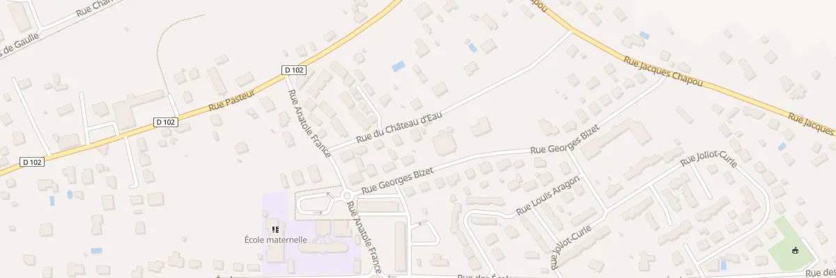 Plan du 10 Rue du Château d’Eau à Biars-sur-Cère