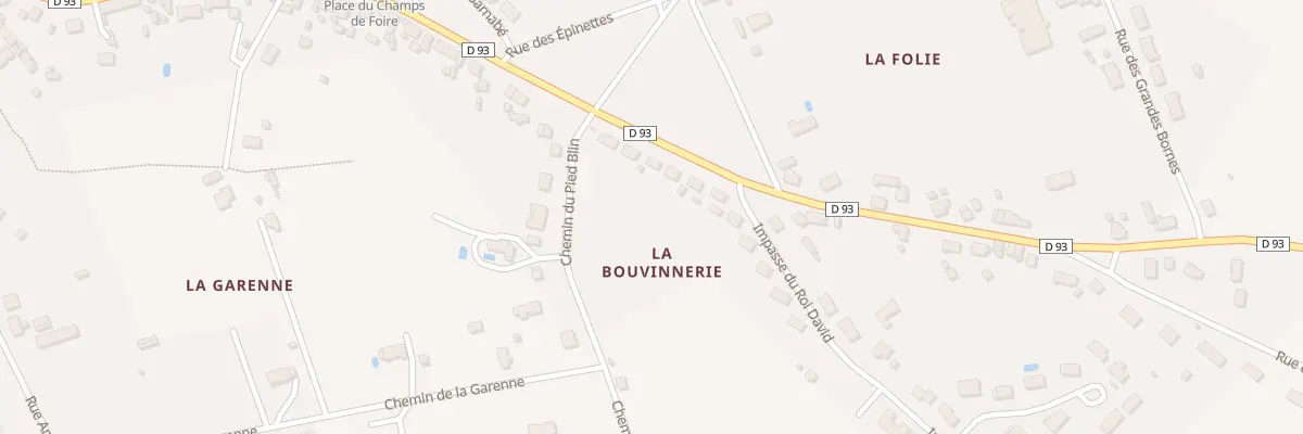 Plan du 528 Rue Avrain de Meung à La Ferté-Beauharnais