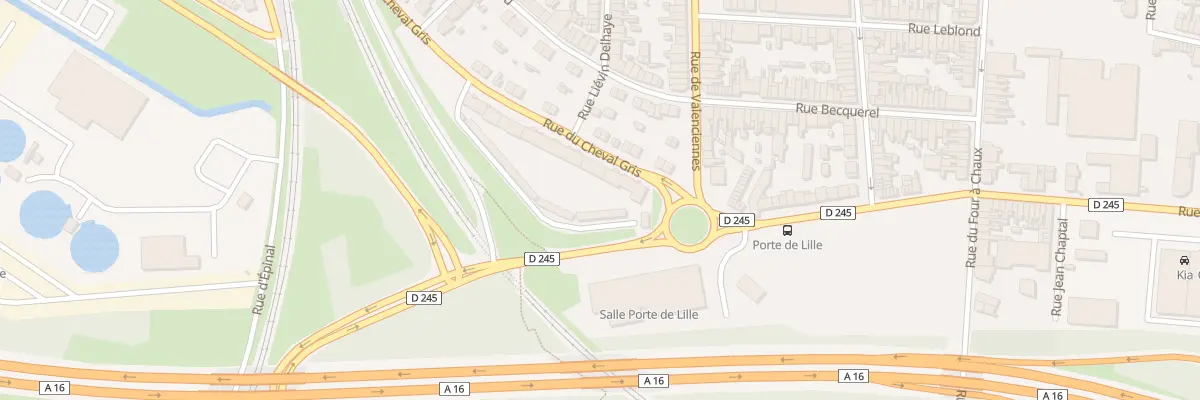 Plan du 46 Rue du Cheval Gris à Calais