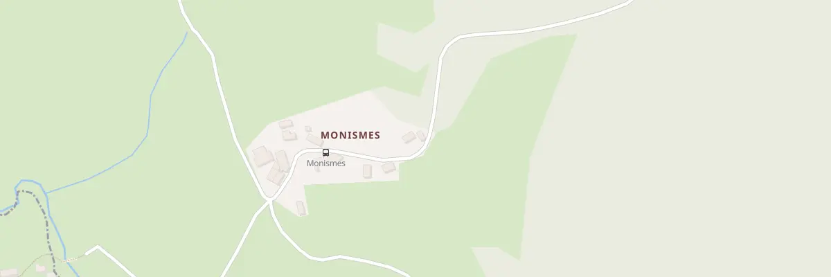Plan du 2 Monismes à Saint-Christophe