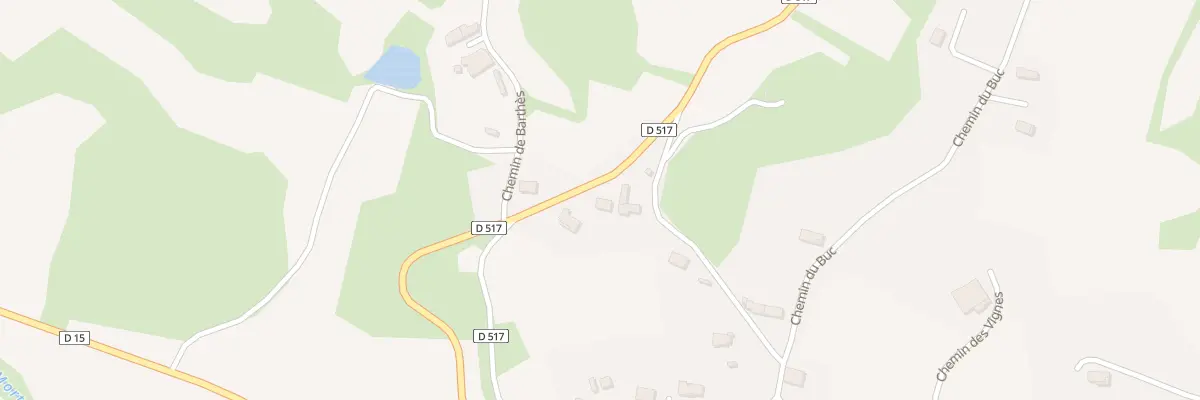 Plan du 112 Rte Départementale 517 à Payra-sur-l’Hers