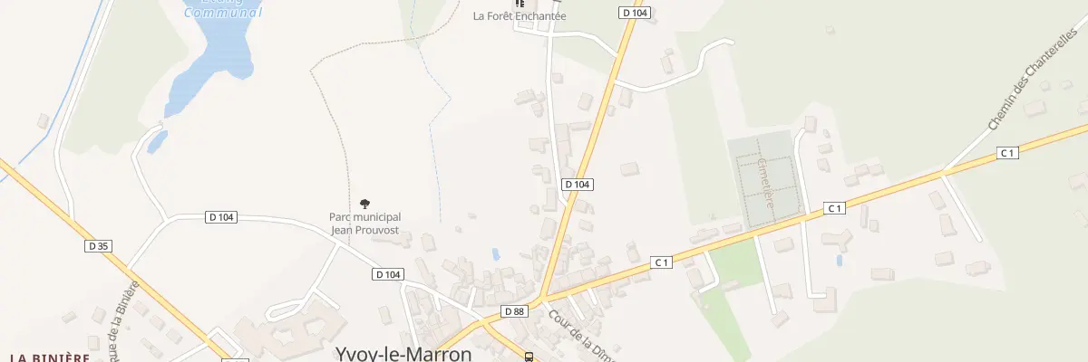 Plan du 29 Rue du Moulin à Yvoy-le-Marron