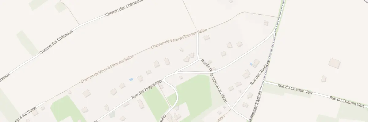 Plan du 16 Rue des Huguenots à Aubergenville
