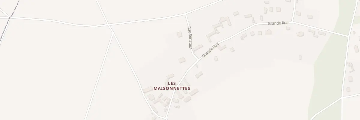 Plan du 7 Gr Grande Rue au Vaumain