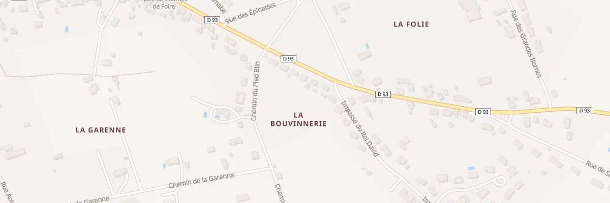 Plan du 558 Rue Avrain de Meung à La Ferté-Beauharnais