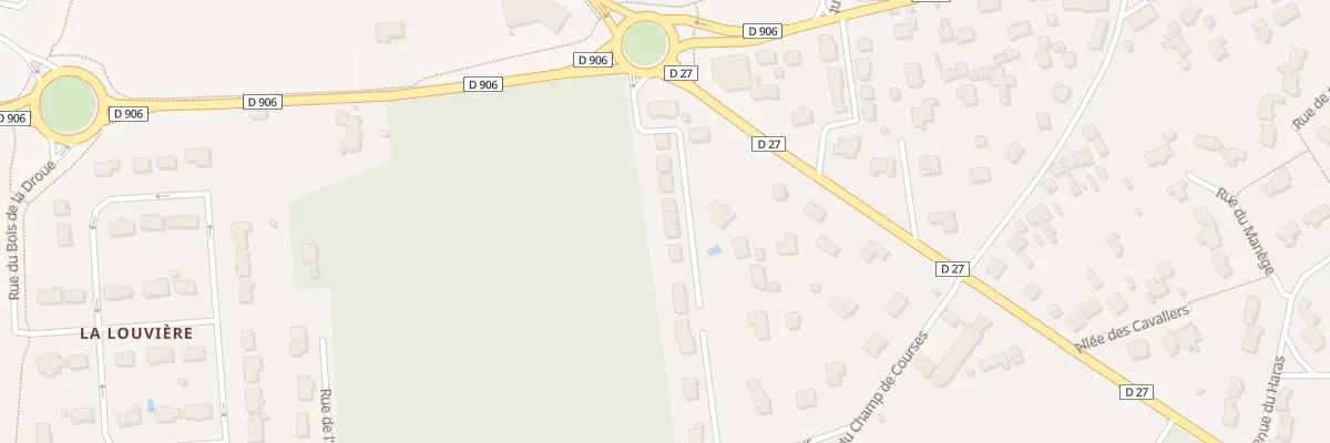 Plan du 10 Rue de la Pommeraie à Rambouillet