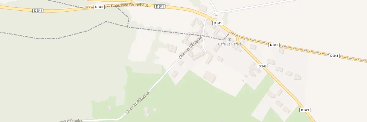 Plan du 13 Che d’Etaples à Courset