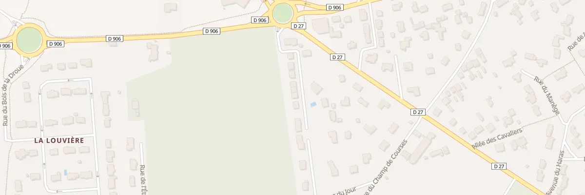 Plan du 12 Rue de la Pommeraie à Rambouillet