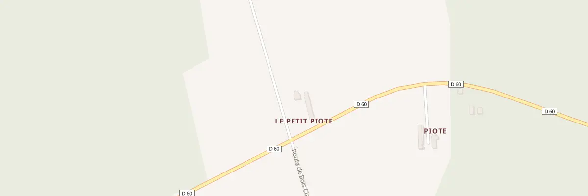 Plan du 39 Le Petit Piote à Loreux