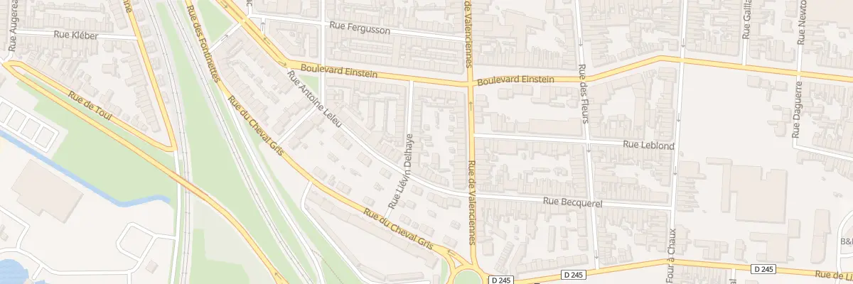 Plan du 17 Rue Lievin Delhaye à Calais